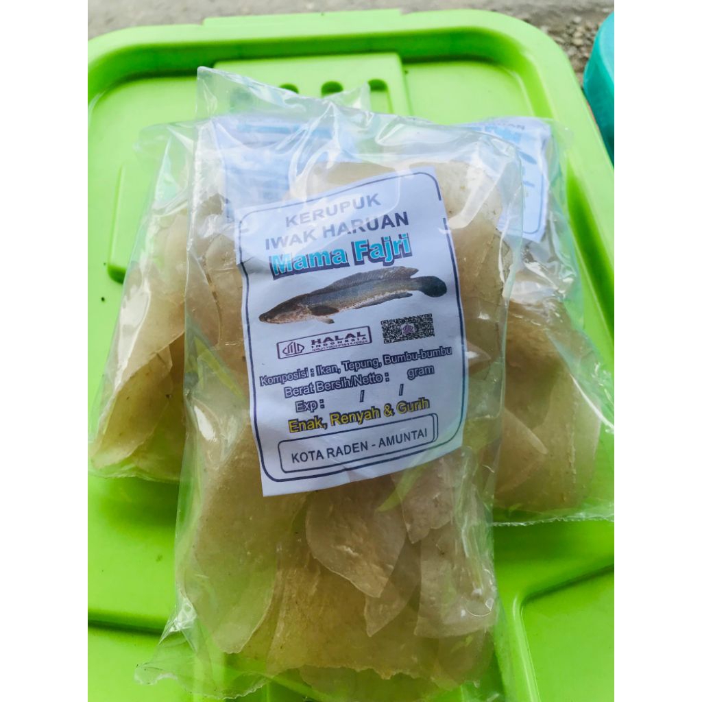 

kerupuk ikan haruan/ikan gabus mama fajri asli amuntai