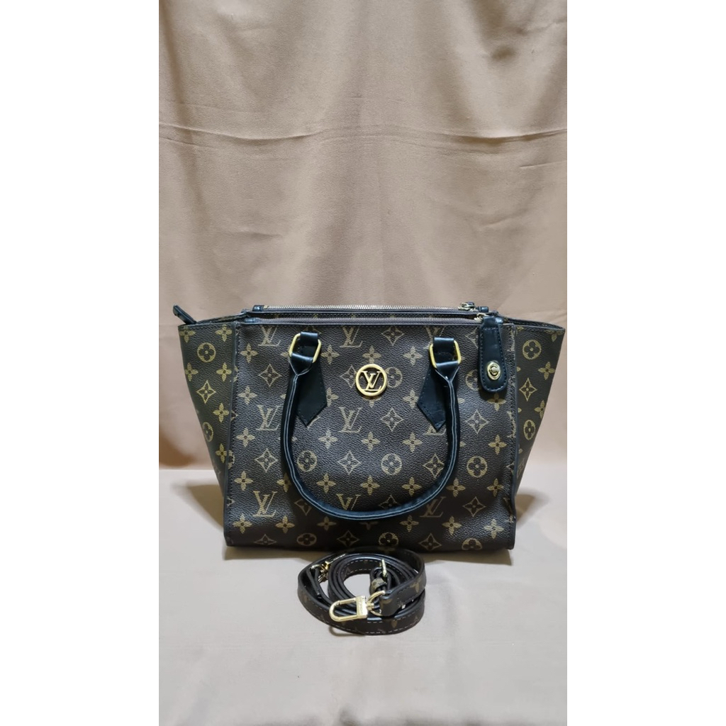 Tas Preloved Second Branded Handbag Wanita Coklat