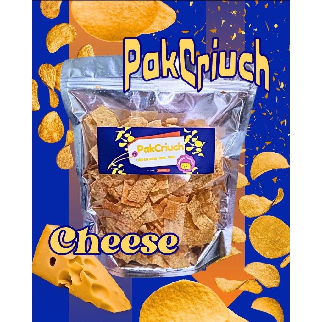 

PakCriuch Keripik Singkong Rasa Keju
