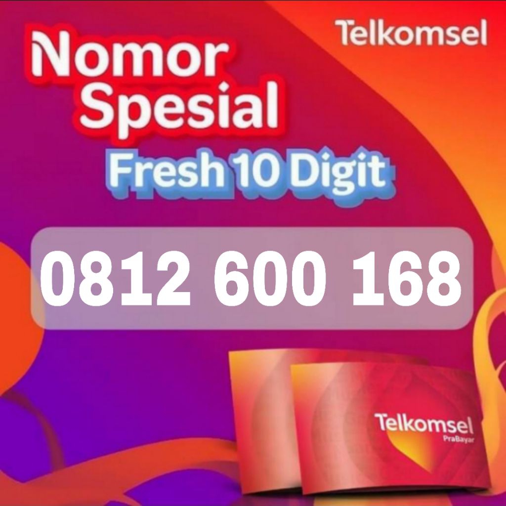 simpati nomor cantik 10 digit telkomsel nomer cantik 10 angka 10 digit kartu perdana cantik 168