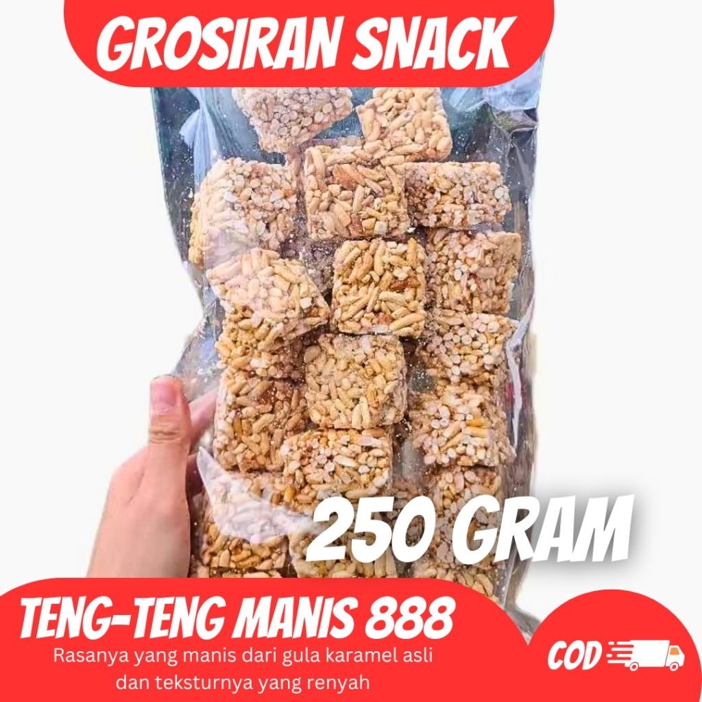 

(250 GRAM) TENGTENG / JIPANG MANIS
