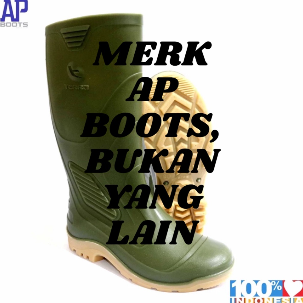 KODE D72S AP TERRA  Sepatu Boots AP TERRA ECO  AP Boat  AP But Original Merk AP ASEPATU
