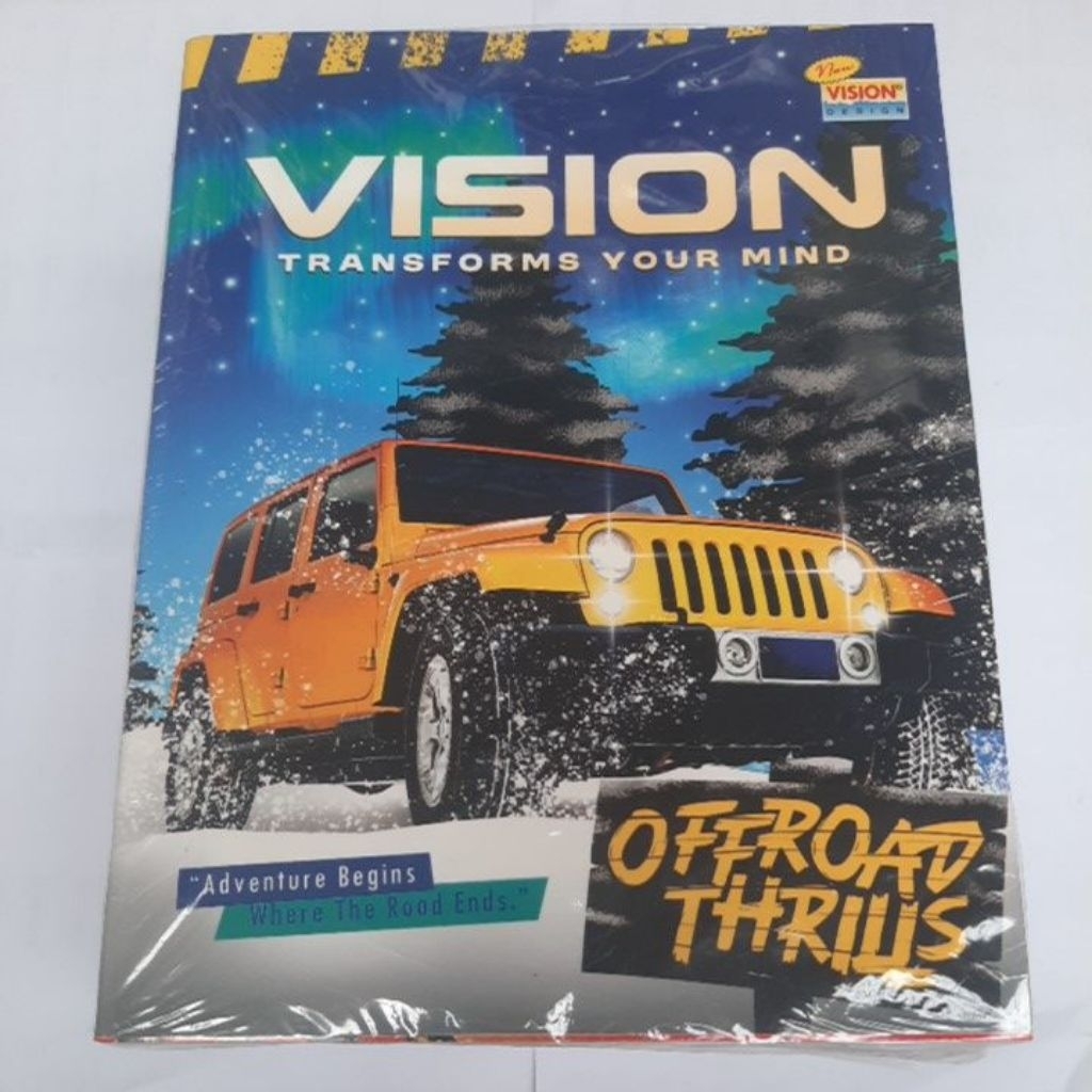 

Buku tulis VISION motif cowok isi 58 lembar/1pak isi 10 buku