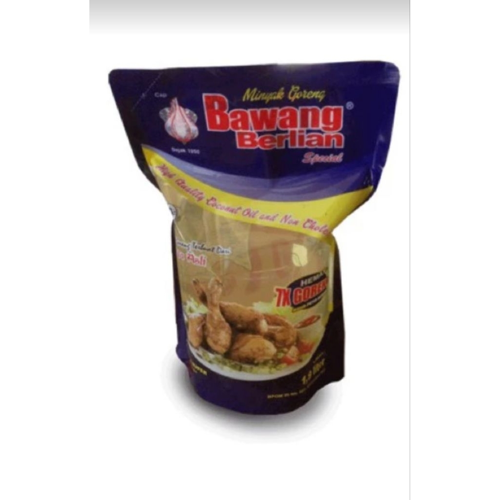 

Minyak Goreng Bawang Berlian Pouch 1,9 Liter