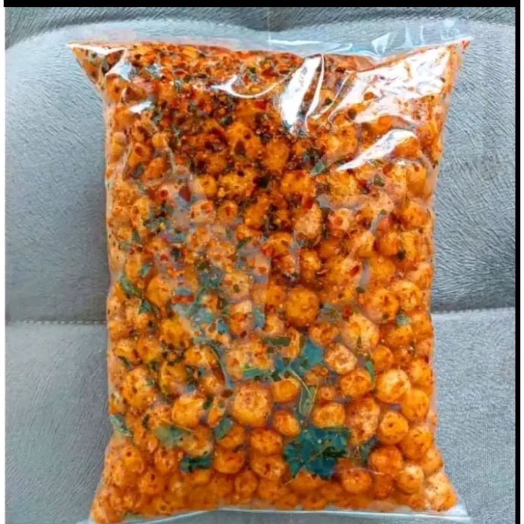 

Cimol pedas bumbu/kering cemilan viral aroma daun jeruk asli