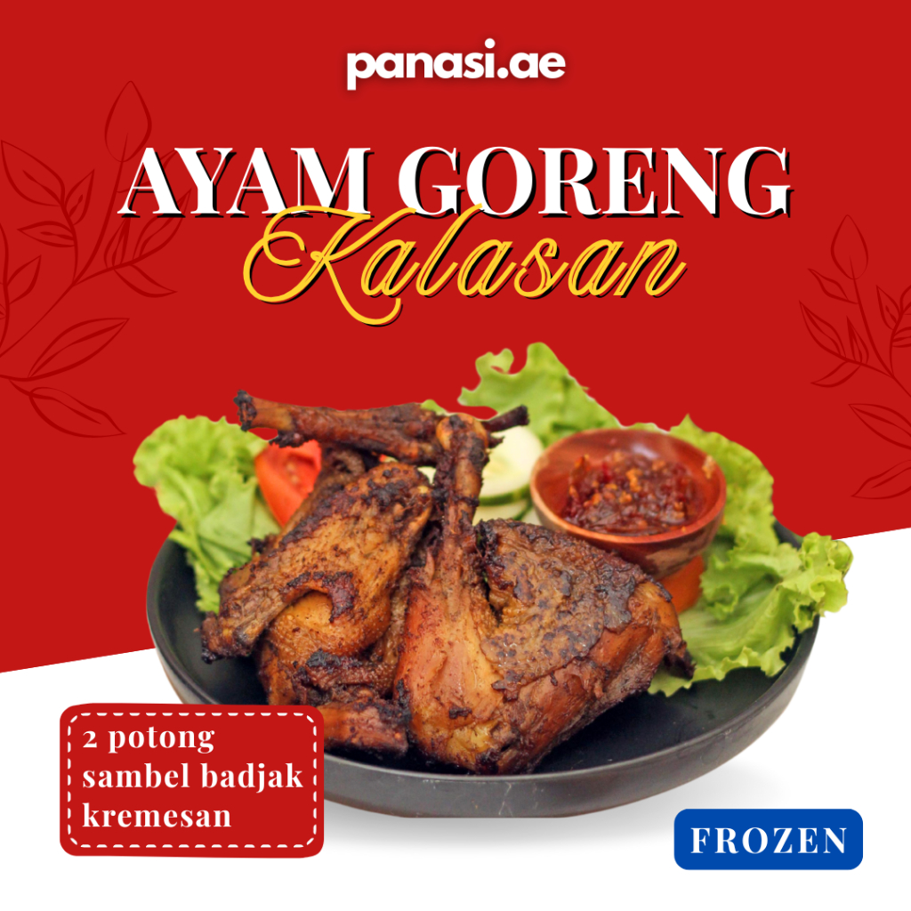 

AYAM GORENG KALASAN FROZEN (2 Potong)