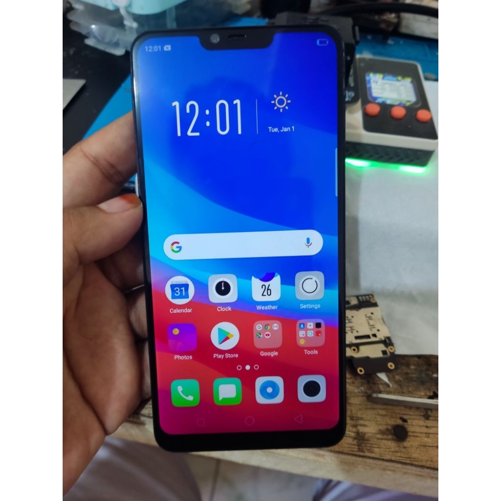 MESIN OPPO A3S NORMAL TESTED  (GARANSI CPH 1803 )