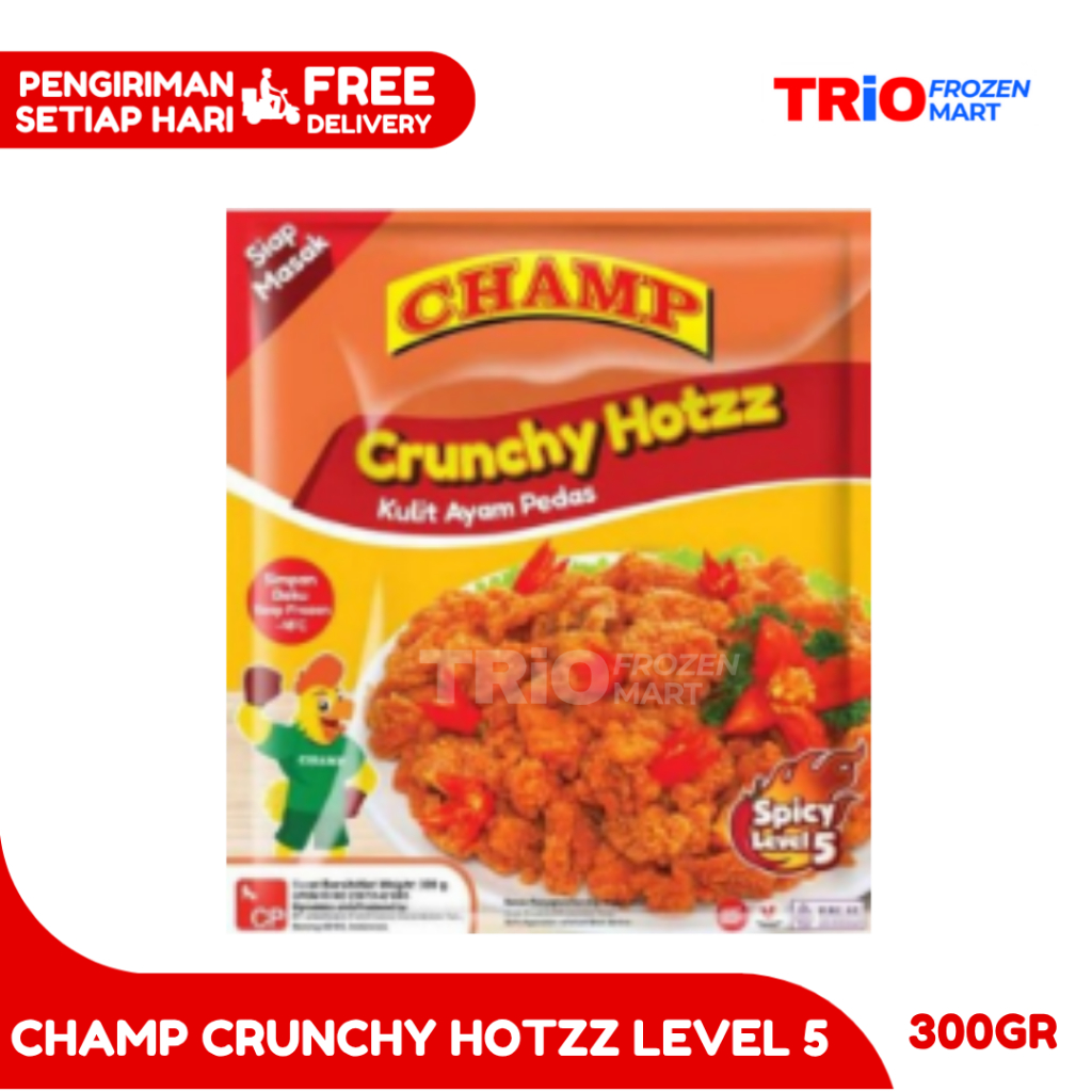 

CHAMP CRUNCHY HOTZZ LV 5 - 300GR