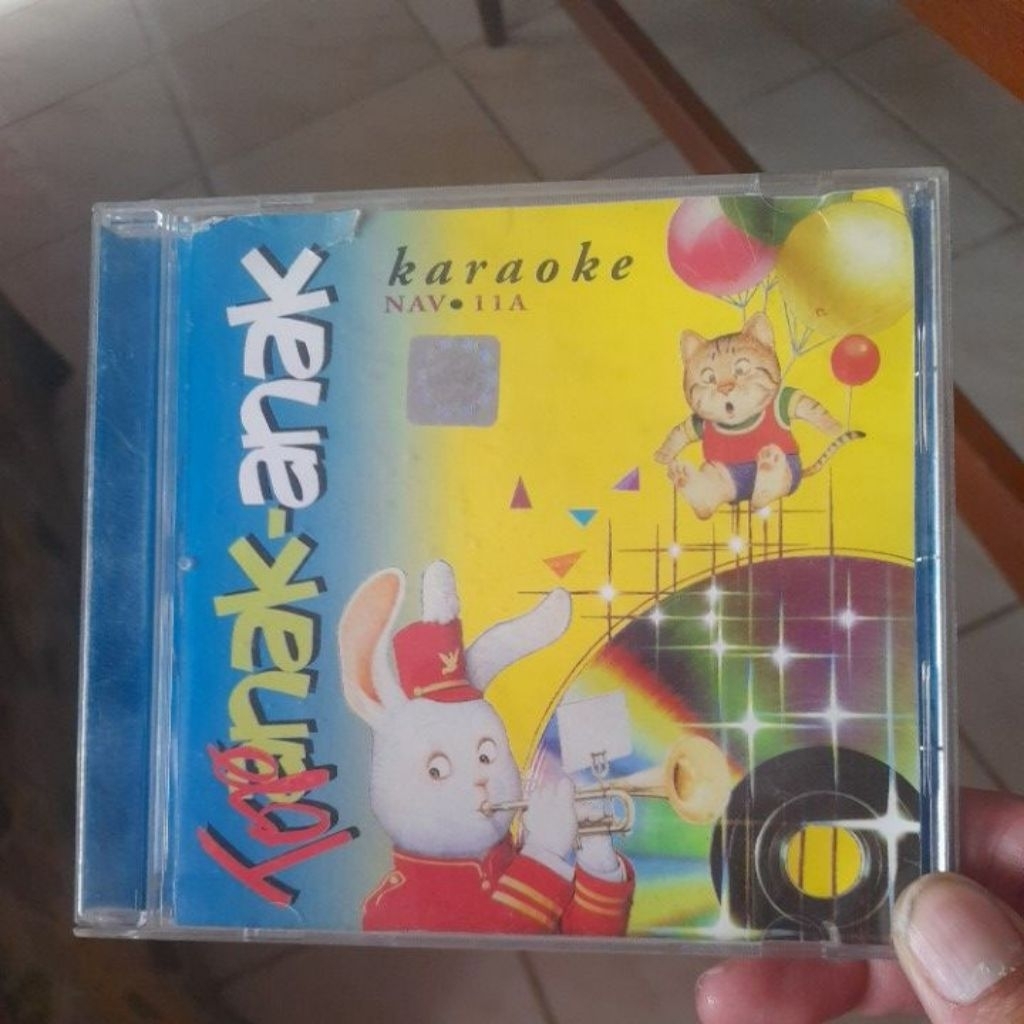 vcd karaoke top anak anak kaeaoke NAV 11A (CD933)