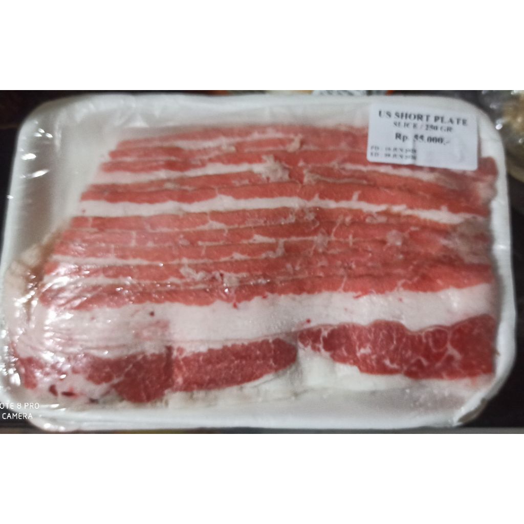 

US Short Plate / Daging sapi slice