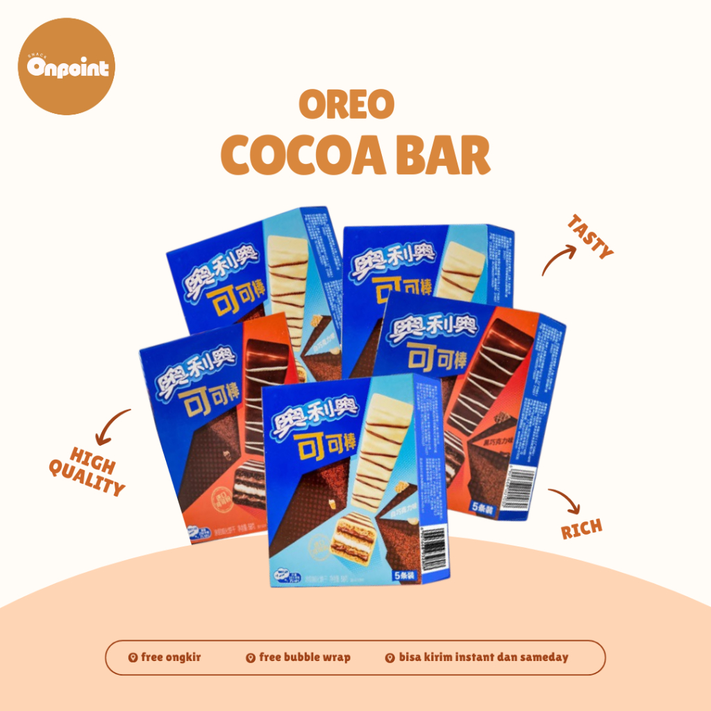 

Oreo Cocoa Bar | Oreo Bar Cokelat Premium