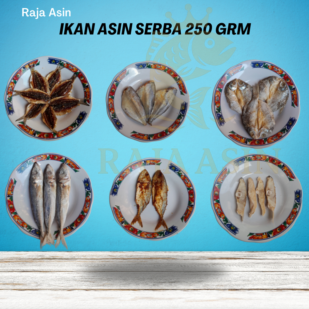 

IKAN ASIN SERBA 250GRM