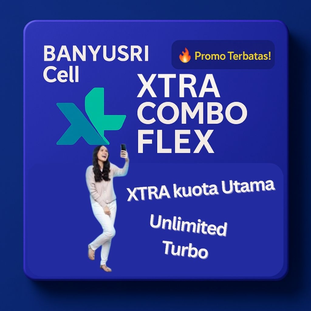 PAKET DATA KUOTA XL XTRA COMBO FLEX 50 GB 30 HARI