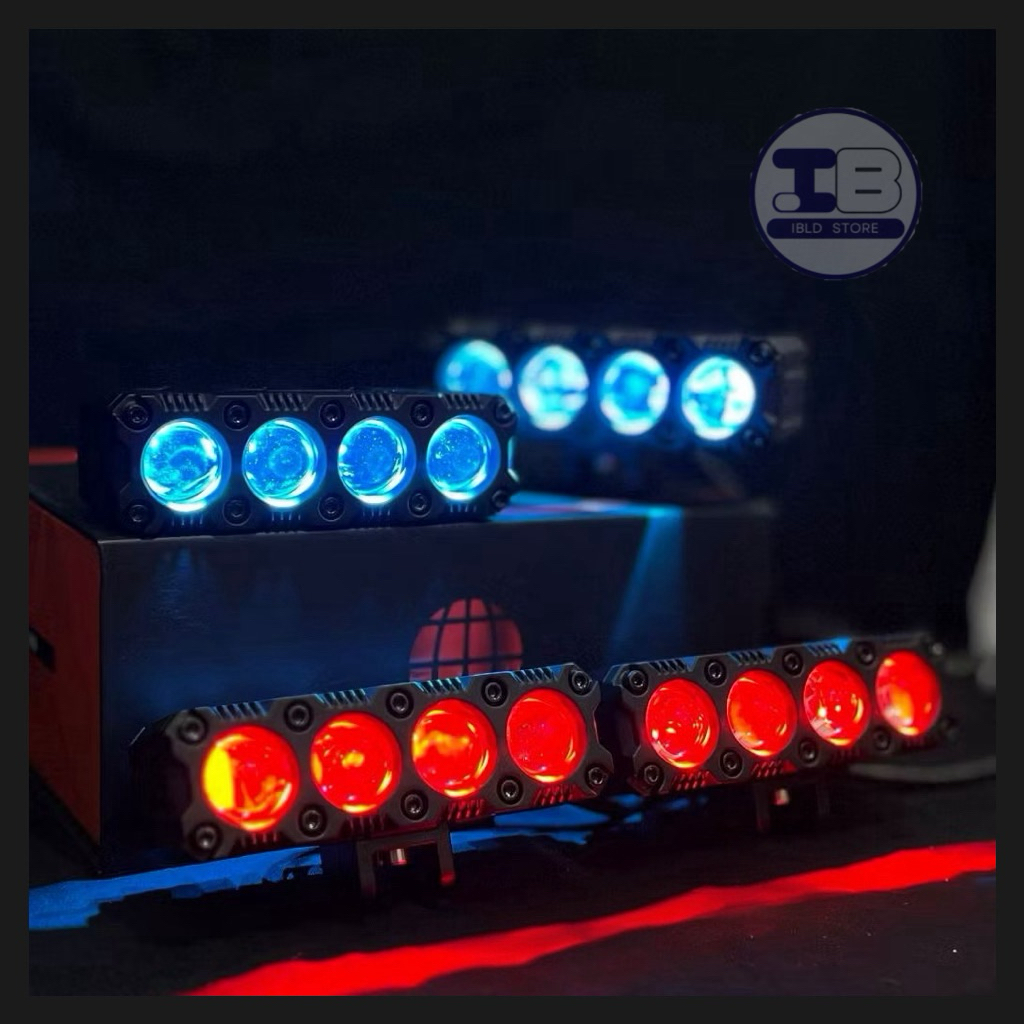 SQL 4 Mata GALMAN Lensa Blue Lens Plus Demon | Mini Laser Gun 4 Mata GALMAN | New Arival SQL 4 Mata 