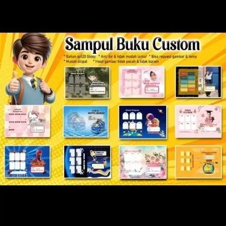 

sampul buku custom