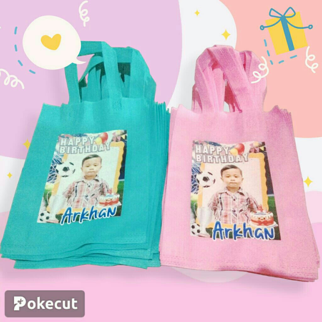 

Tas ulang tahun anak custom spunbond