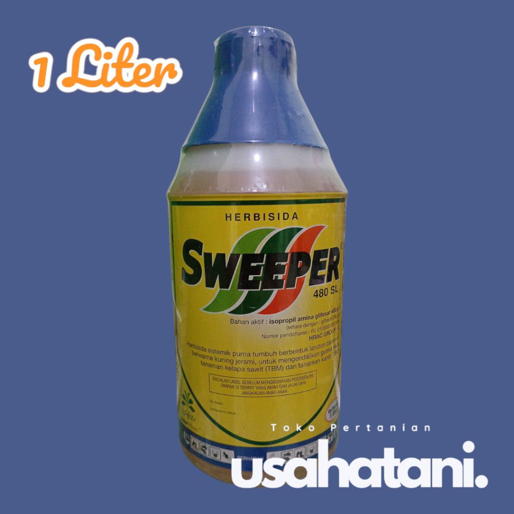 SWEEPER 480SL 1 Liter Herbisida Glifosat Untuk Gulma Dan  Alang - Alang