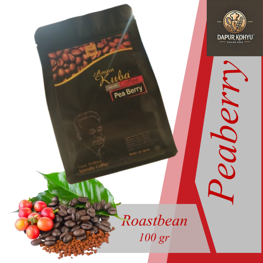 

AMAN KUBA PEA BERRY COFFEE GAYO ARABICA