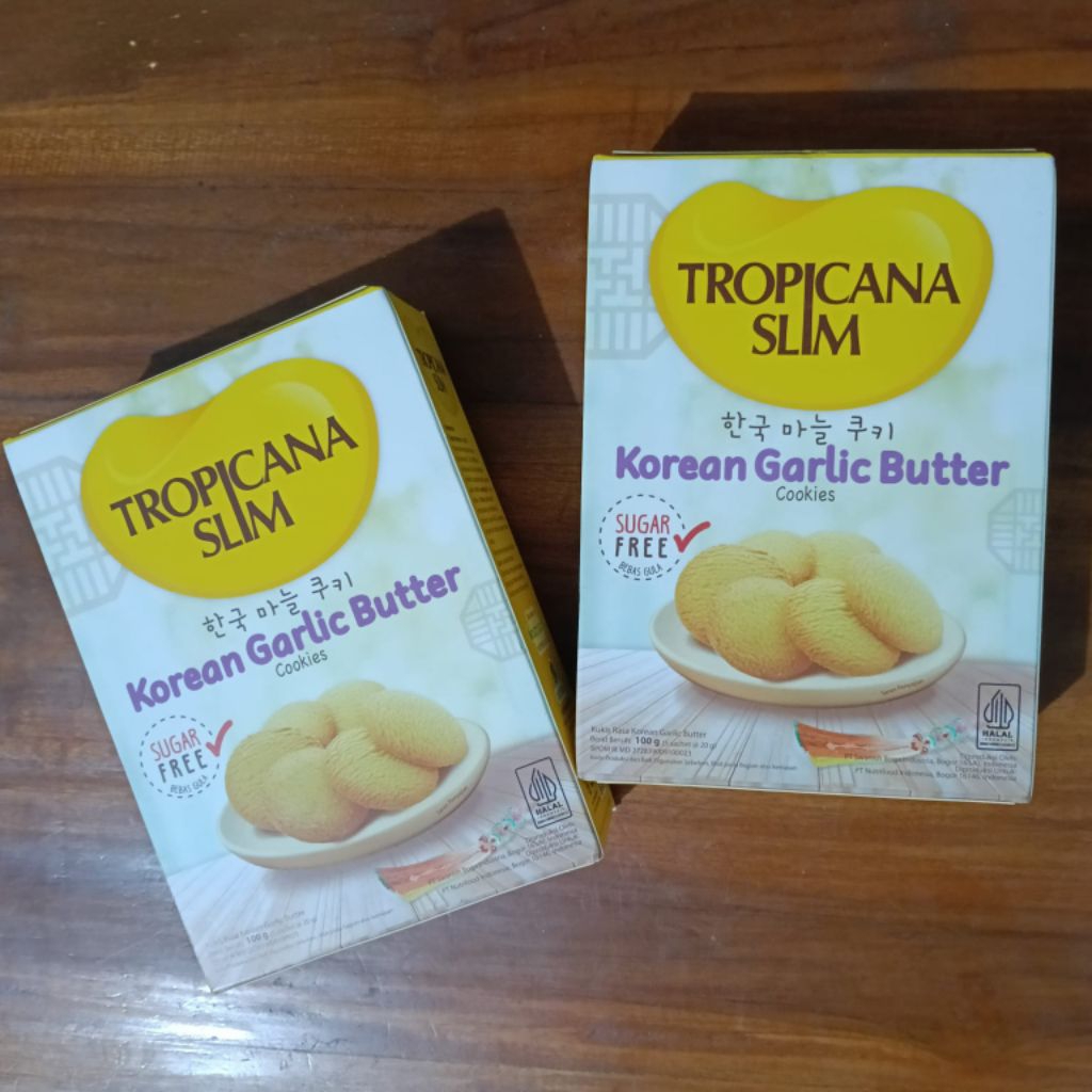 

Biskuit Tropicana Slim Korean Garlic Butter.