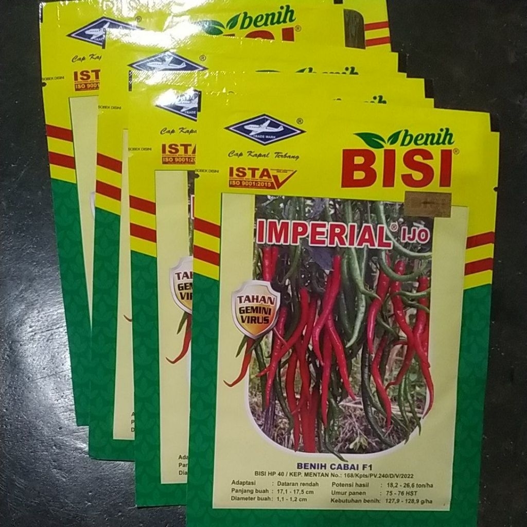 benih cabai F1 IMPERIAL IJO (10grm) imperial ijo 10 gr