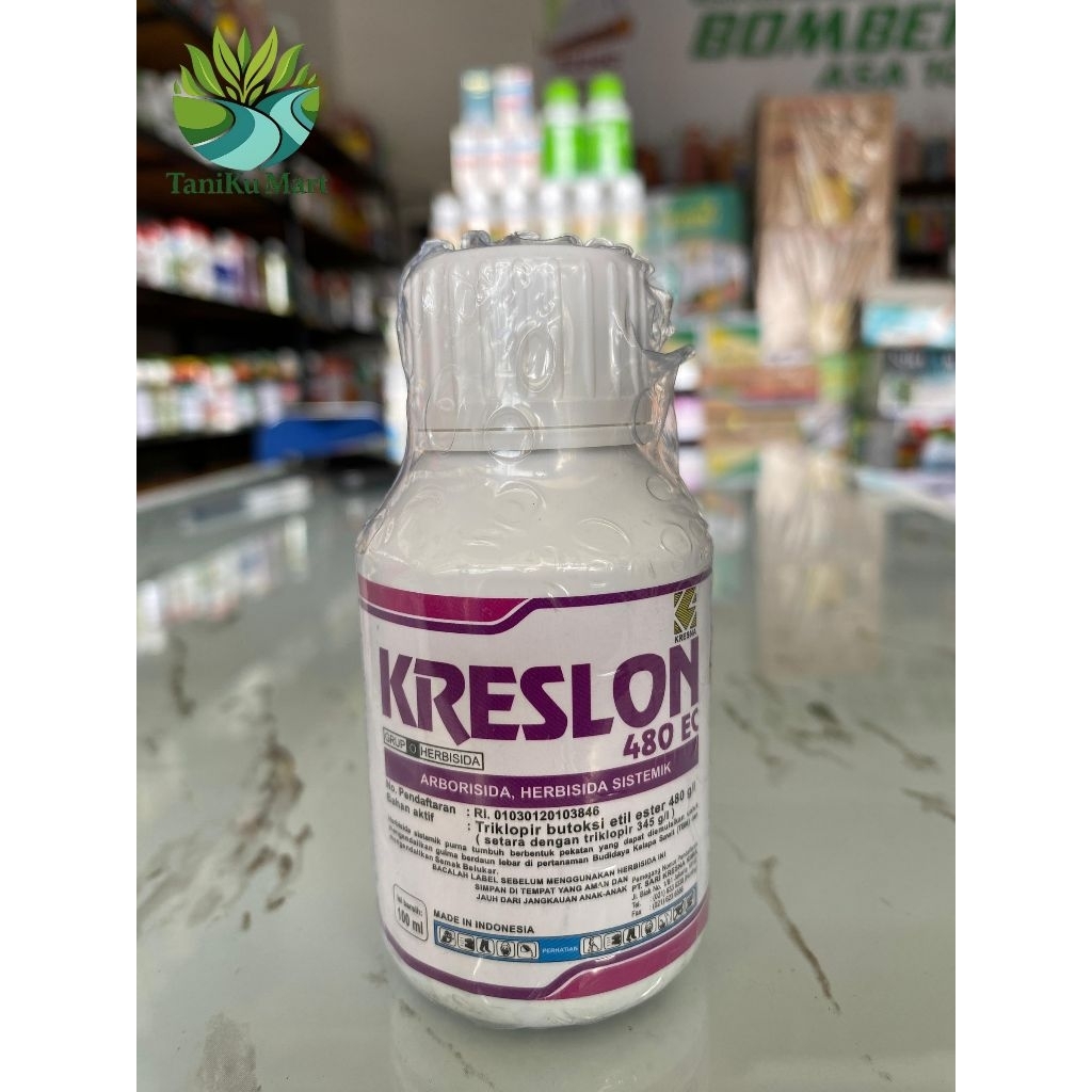HERBISIDA KRESLON 480EC 100ml | RACUN PEMBASMI SEMAK BELUKAR, ANAKAN KAYU DAN PAKIS