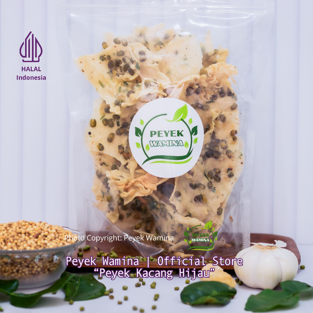 

Rempeyek Kacang Hijau (Pouch) | Peyek Wamina