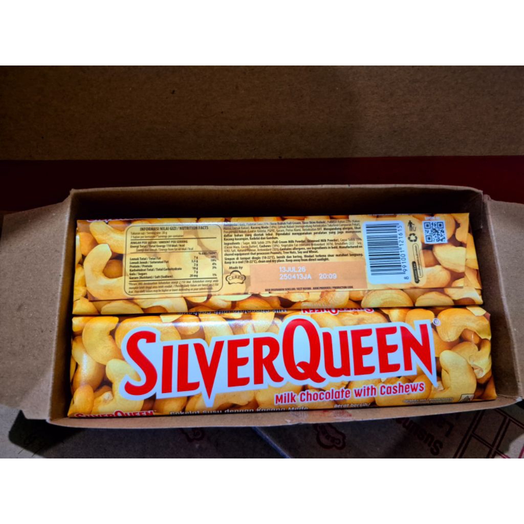 

Silverqueen cashew 55 gram