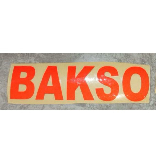 

Stiker Etalase Bakso / Cireng / Pentol / Bakso Bakar / Gorengan / Lontong / Seblak lainnya Bisa Custom Tulisan Silakan Chat Admin Bisa COD Harga Promo