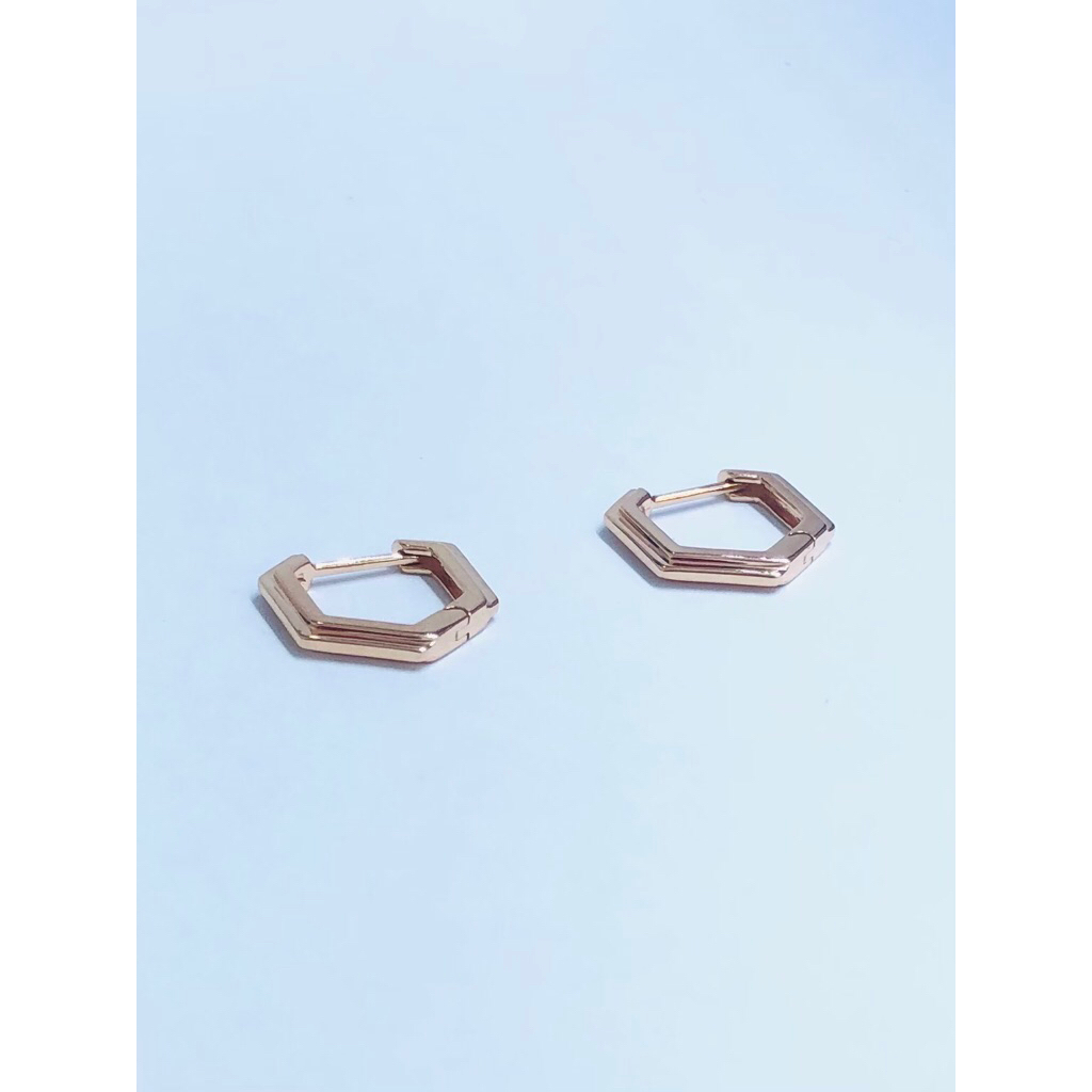 Anting Emas Italy Kadar 750%/17K