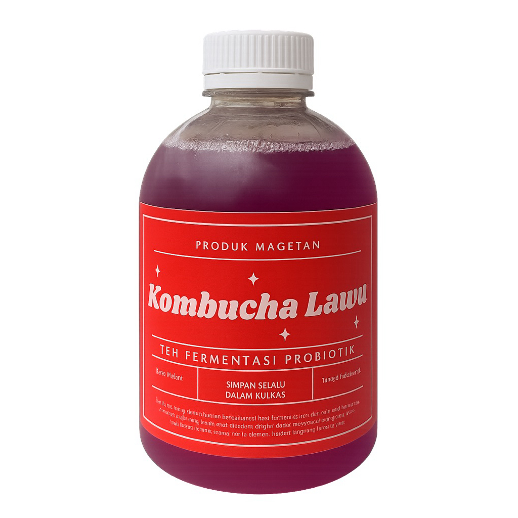 

Kombucha Bunga Telang.