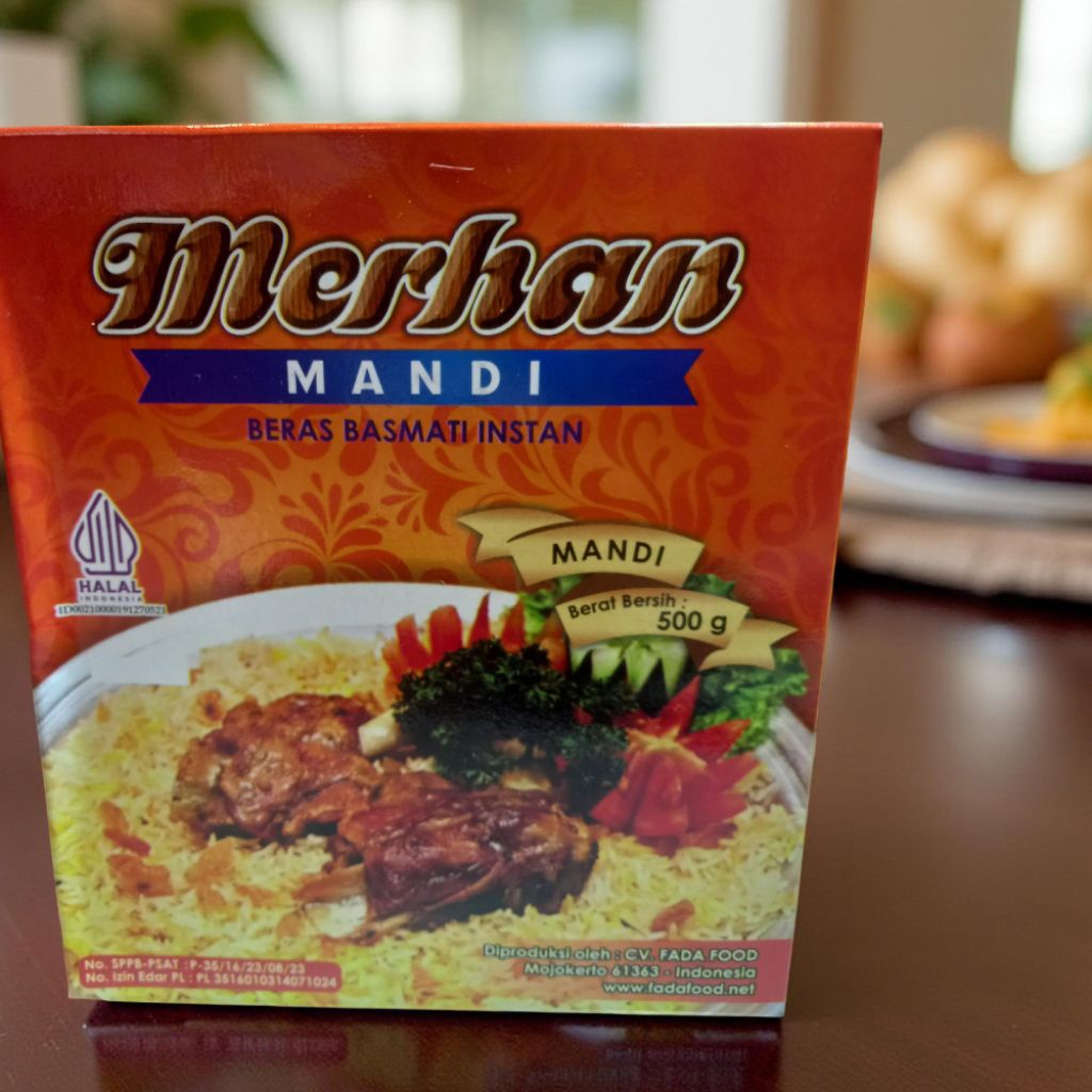 

Cahayadstore Merhan Mandi Beras Basmati 500 Gram