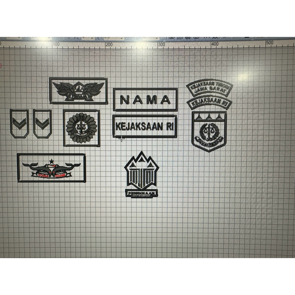 BORDIR SET PDL KEJAKSAAN TERBARU