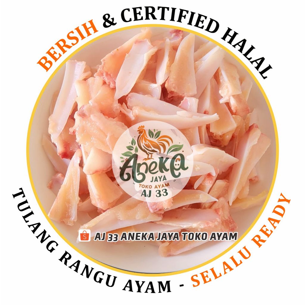 

Tulang Rangu ayam 1 kg - tulang rawan frozen