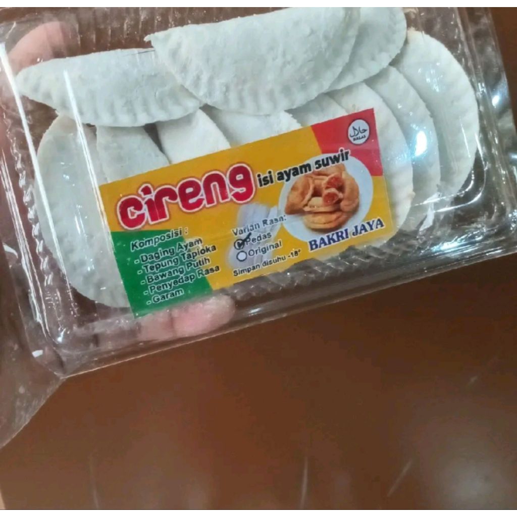 

cireng isi ayam suir isi 11 biji