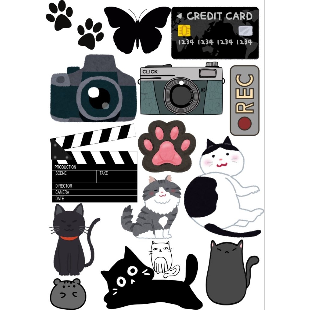 

Pola Jiplak Shrink Paper Tema Warna Hitam Dan Merah