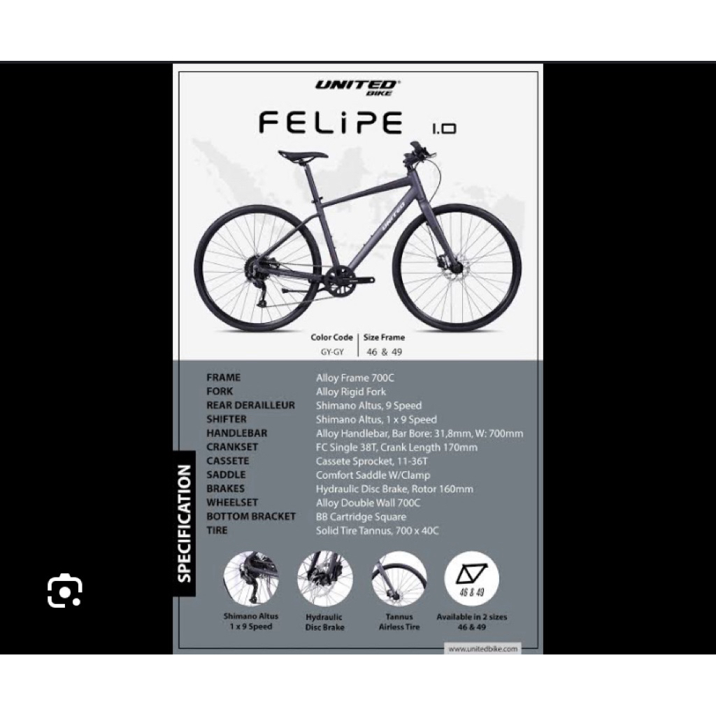 Sepeda United Felipe 1.0