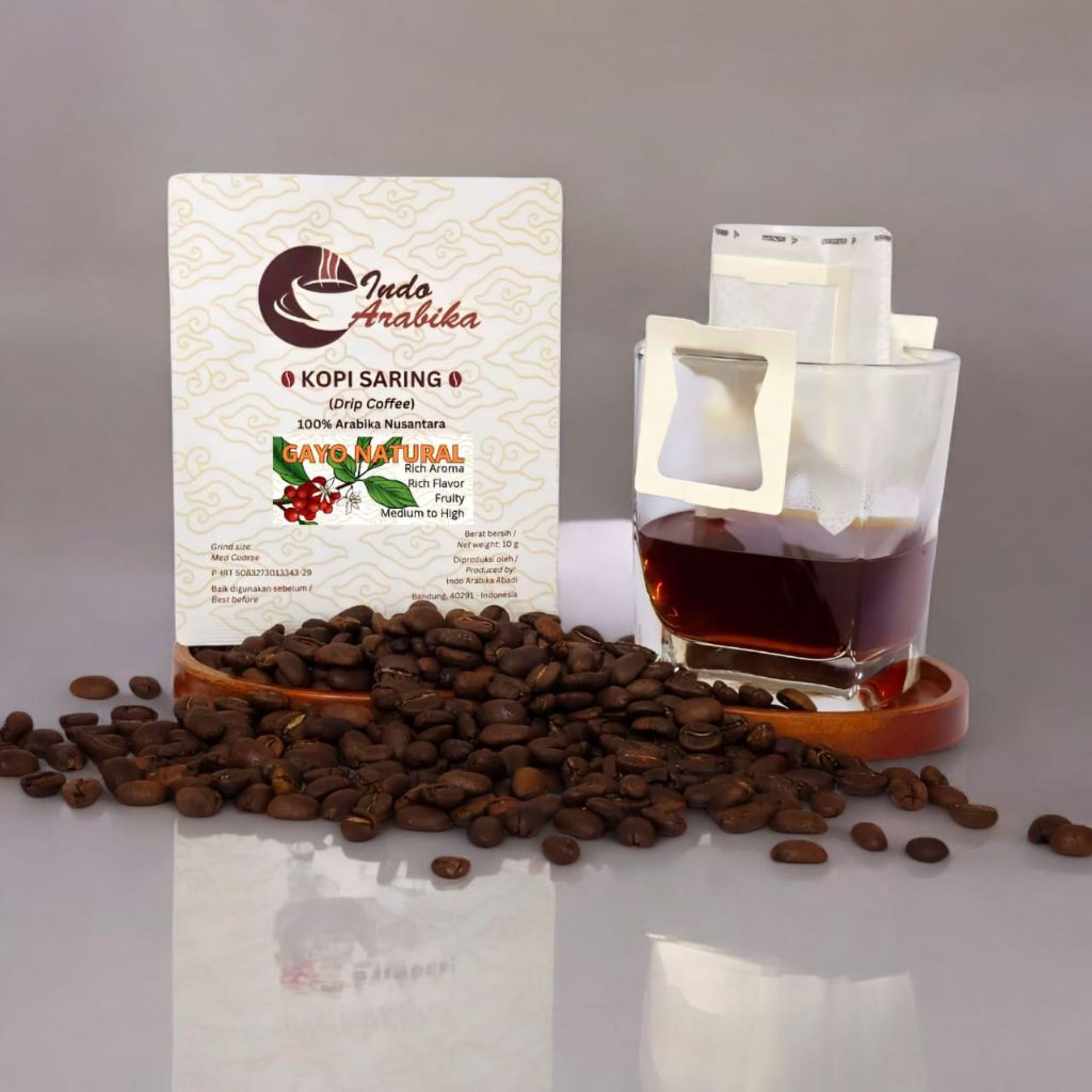 

Arabika Gayo Natural Kopi Saring Kopi Filter Drip Coffee Indo Arabika