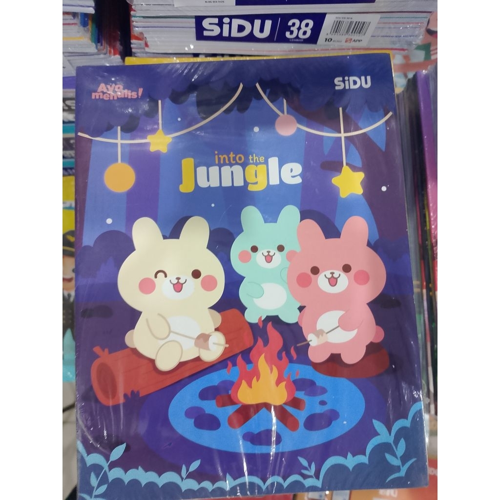 

Buku tulis sidu 38 lembar paper stationary 1pak isi 10pc