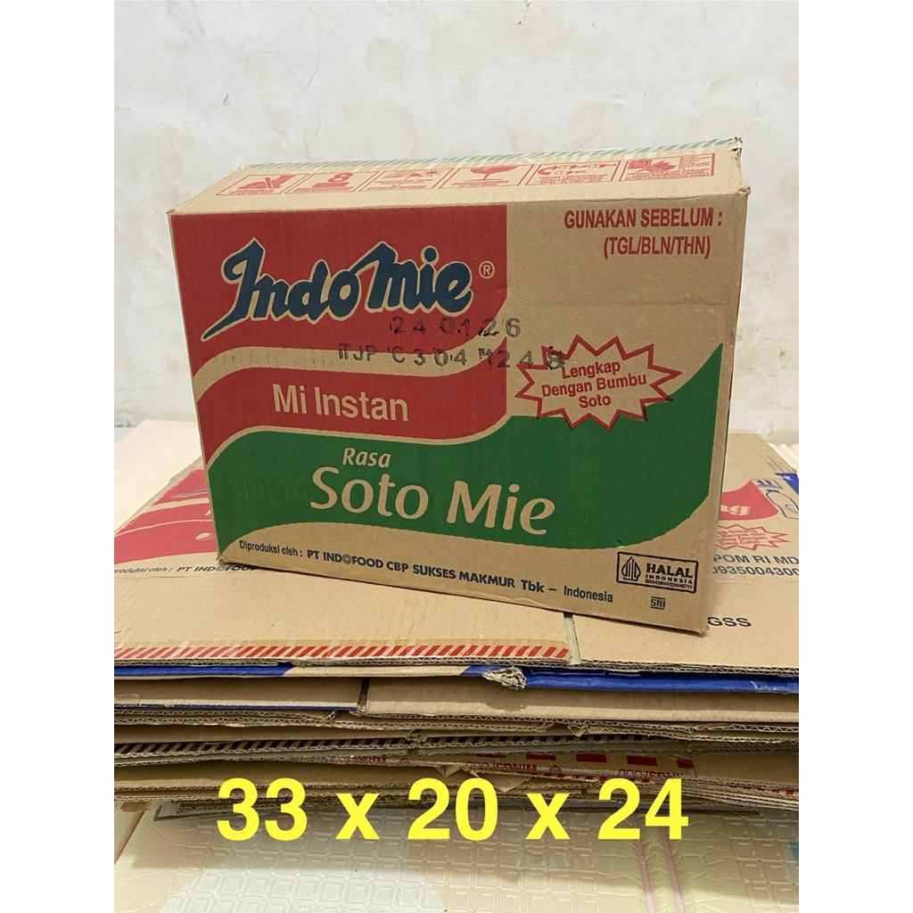 

KARDUS INDOMIE 33 x 20 x 24 CM