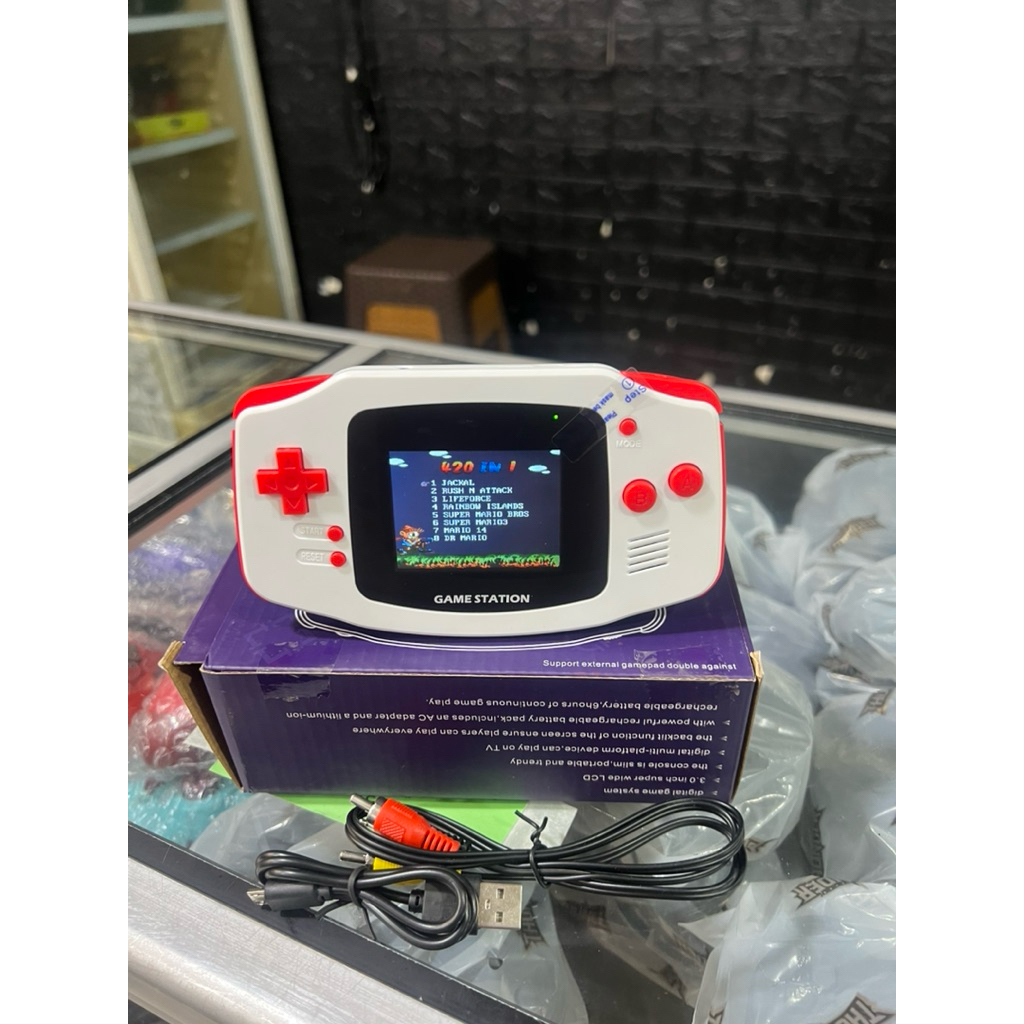 psp game boy handheld game console player built