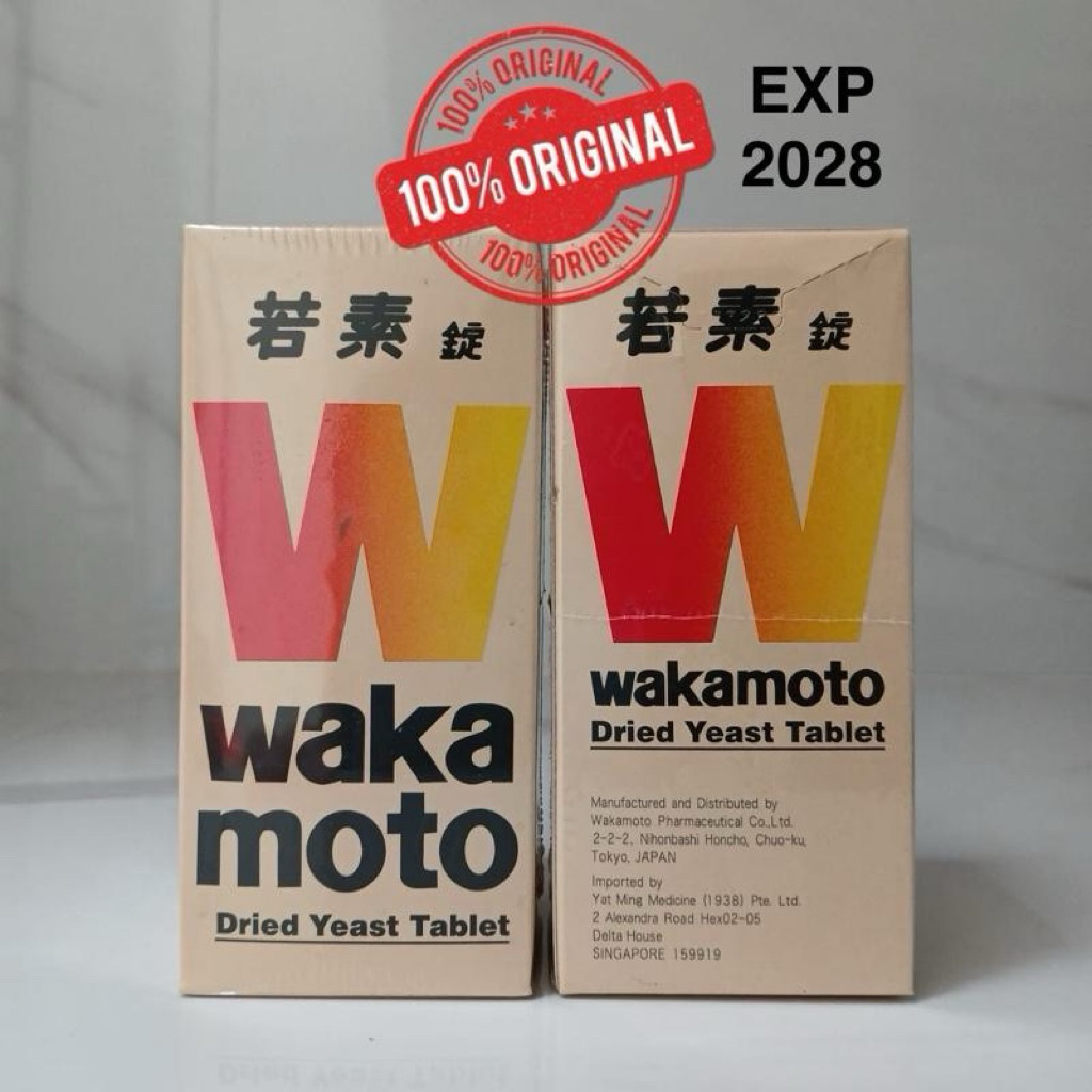 Wakamoto Tablets 300tablet Original Jepang Obat Sakit Lambung Sakit Maag Vitamin Pencernaan Obat