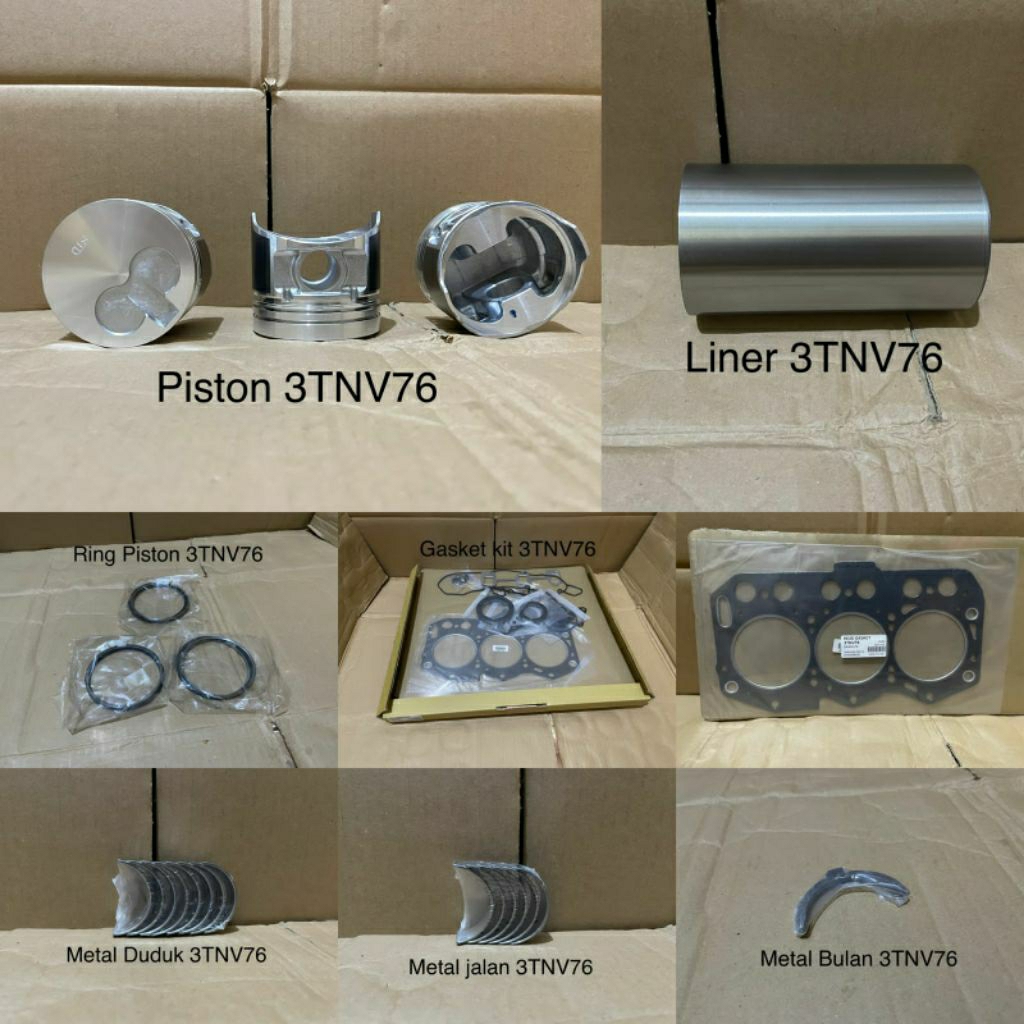 GASKET CYLINDER HEAD MESIN YANMAR 3TNV76 PACKING HEAD YANMAR 3TNV76