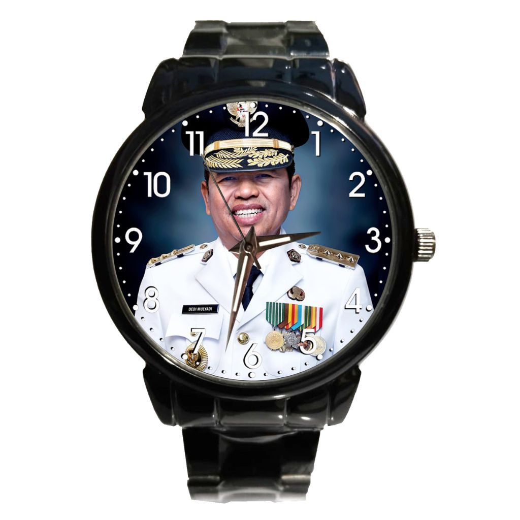 Jam Tangan Pria Custom KDM Gambar Kang Dedi Mulyadi Keren