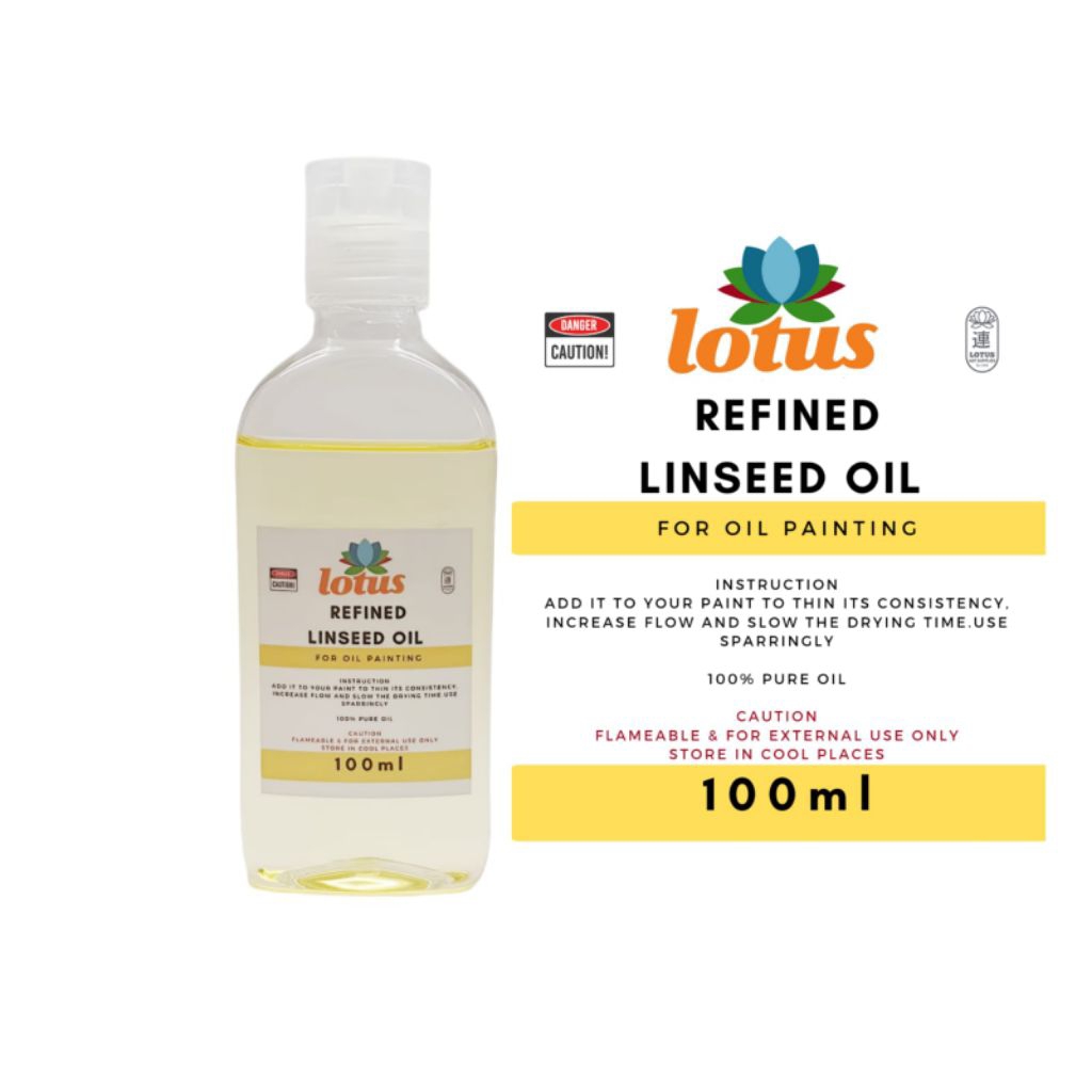 

Lotus Refined Linseed Oil Paint 100 ml