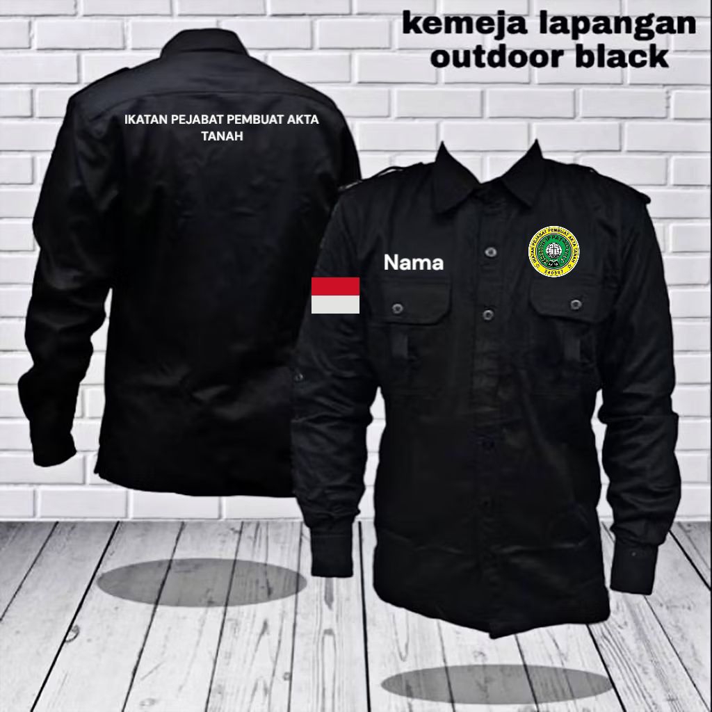 kemeja kerja baju pdh pdl seragam kerja ikatan notaris Indonesia ikatan pejabat pembuat akta tanah