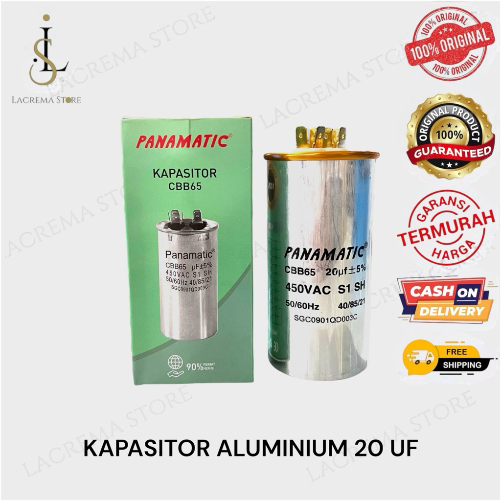 CAPASITOR ALUMINIUM AC 20UF 450V KAPASITOR ALUMINIUM 20 UF
