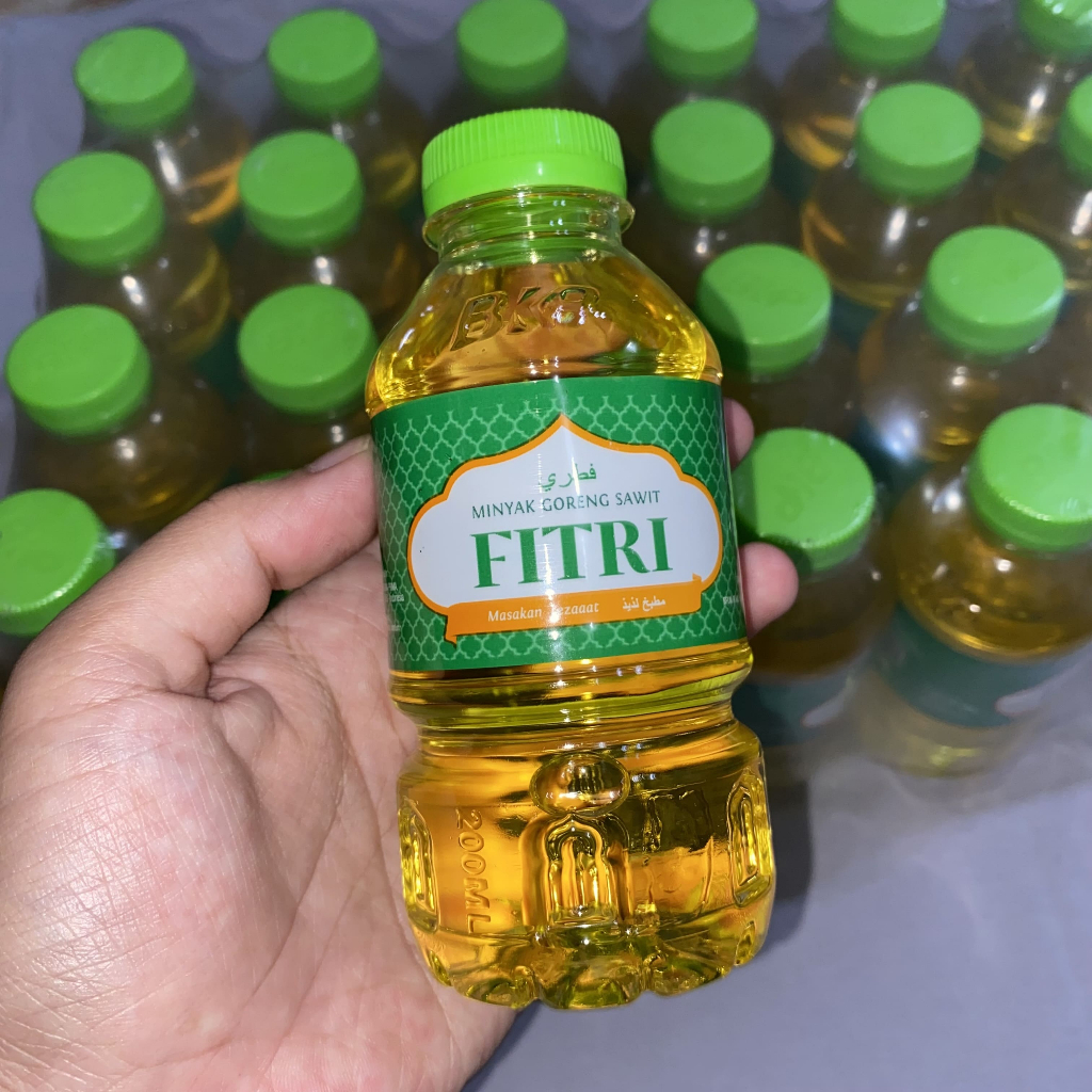 

(PAKET 2pcs) Minyak Goreng Fitri 200ml | Cocok untuk Masakan Harian – Harga Terjangkau!