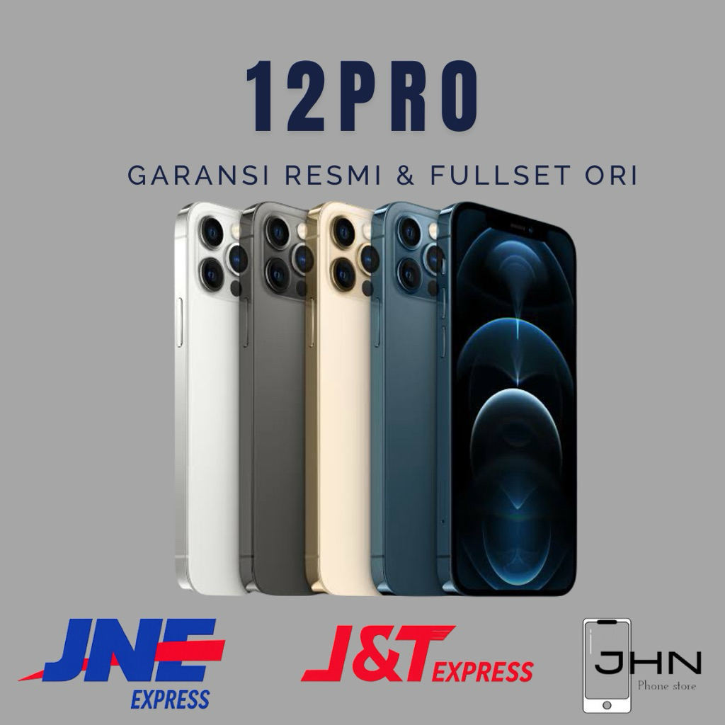 Ip 12 Pro 128 GB 256 GB FULLSET RESMI SECOND LIKE NEW EX IBOX