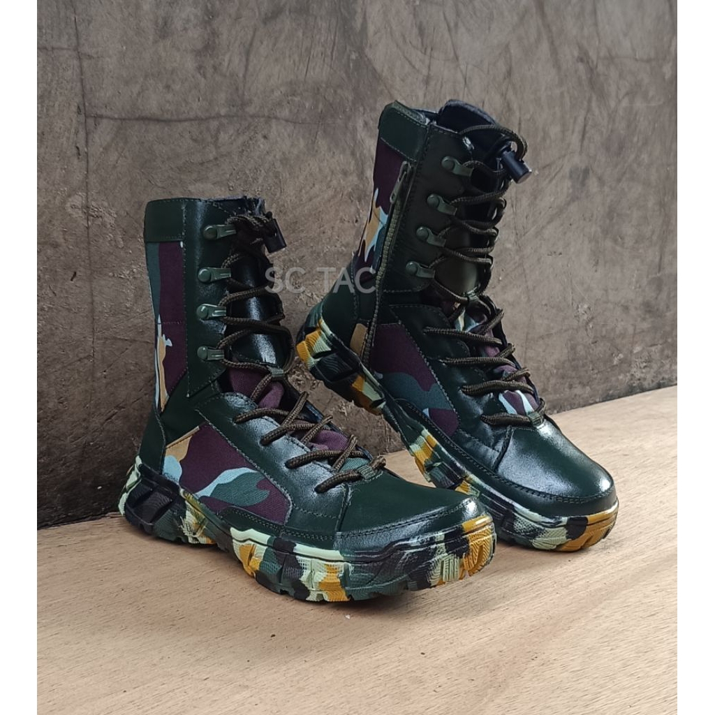 Sepatu PDL TACTICAL LORENG BRIMOB/Sepatu PDL LORENG BRIMOB