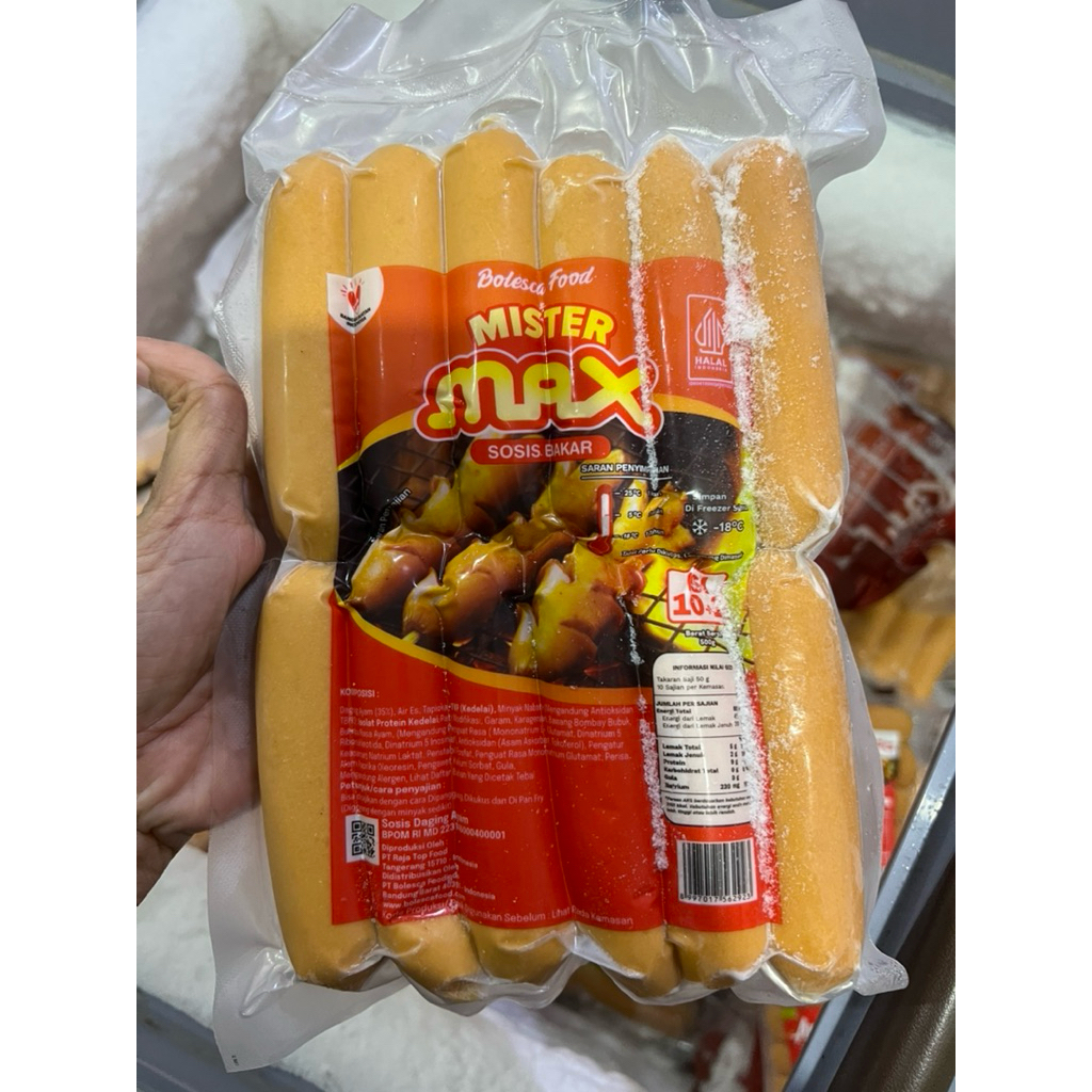 

Mister Max Mini Sosis Bakar 500 gram